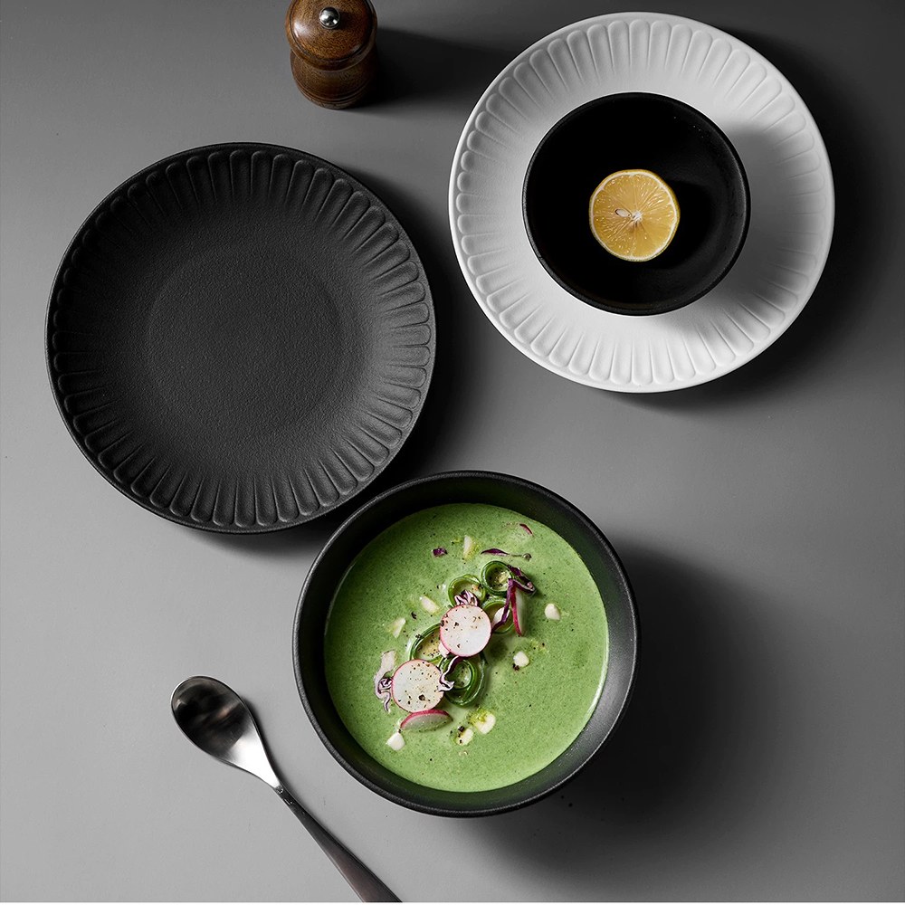 Moyu墨語陶瓷碗盤組