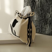 blóm 花花針織紙巾套