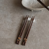 pufu 木拼花筷子