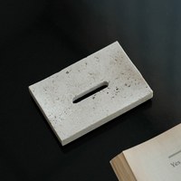 dòng 侘寂洞石肥皂盤