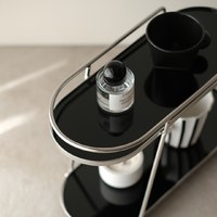Black 黑隱雙層收納架