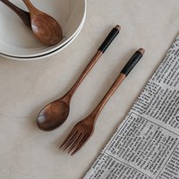 teaktræ 完食叉勺