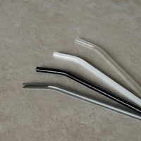 sugrör 黑隱彎彎吸管套組