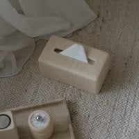 dòng 侘寂洞石面紙盒