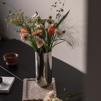 Lumi極銀不鏽鋼花瓶
