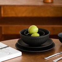 Moyu墨語陶瓷碗盤組