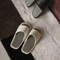 VÄV編織條紋拖鞋