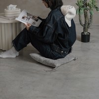 Gray 軟綿餅乾坐墊