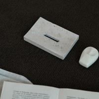 dòng 侘寂洞石肥皂盤