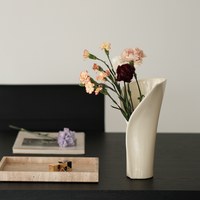 papper 紙捲花瓶